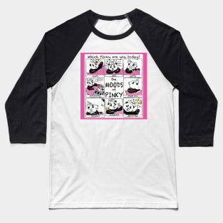 The Moods of Pinky Baseball T-Shirt